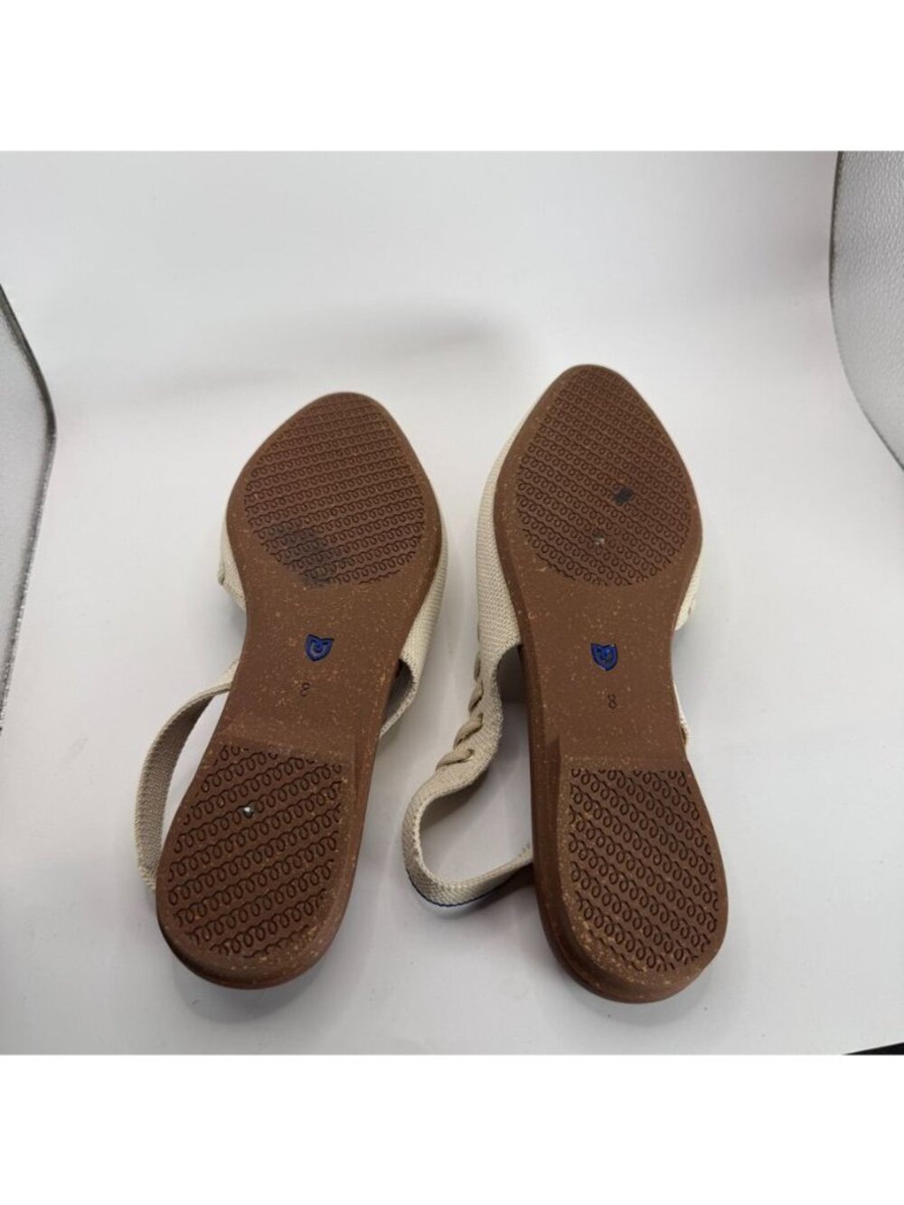 Rothys Womens The Almond Slingback Flats With Braided Detail Size 8 - Picture 6 of 7